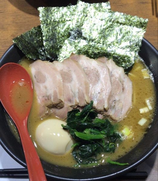 「チャーシュー麺 中 玉子トッピング」@麺家 黒の写真