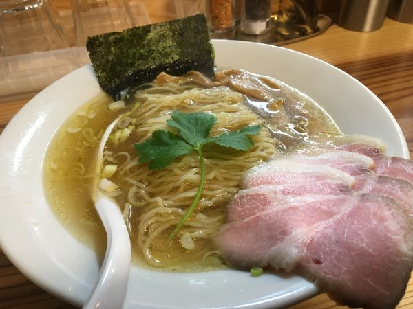 「煮干塩そば」@純水煮干し中華そば 匠庵の写真