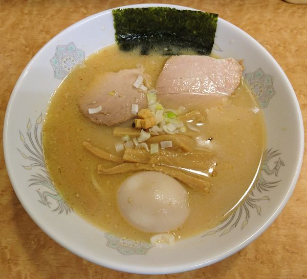 「味噌らぁめん＋味玉」@らぁめん 一福の写真