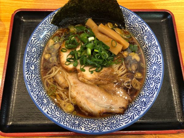 「つくば醤油らぁ麺」@つくば麺屋こうじの写真