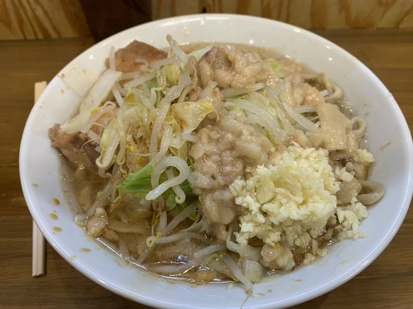 「小ラーメン」@ラーメン二郎 前橋千代田町店の写真