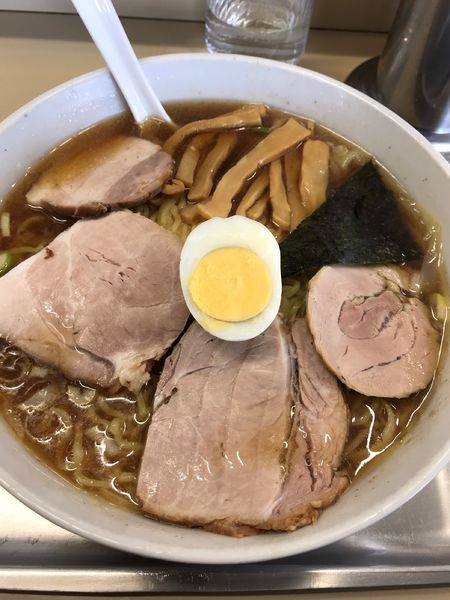 「チャーシューワンタン麺(大盛り)」@中華そば 大咲の写真