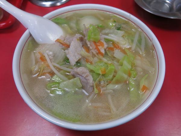 「タンメン：750円」@中華料理 太陽の写真