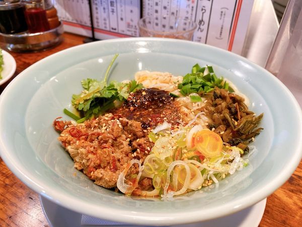 「汁無し坦々麺」@麺屋 空海 恵比寿店の写真
