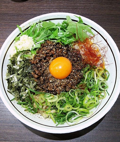 「台湾担々まぜそば 1000円」@担々麵はなび 三好店の写真