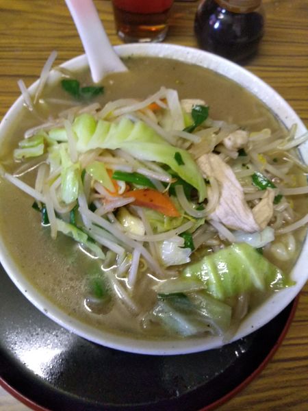 「タンメン 700円」@来々軒の写真