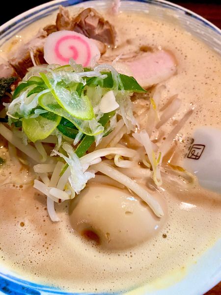 「特製濃厚野菜味噌らーめん改(小辛)並950円税込」@喜多方ラーメンcafeざくろの写真