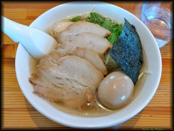 「限定魚介そば」@中華そば 田中製麺の写真