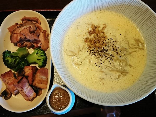 「【限定】クリーミーナッツヌードル ￥880」@和風らーめん 凪の写真