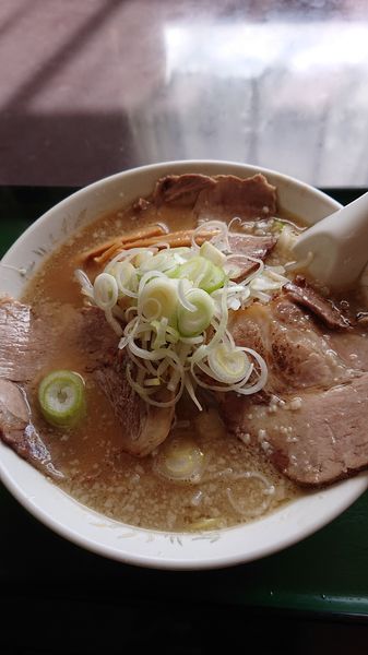 「豚骨醤油チャーシュー麺(大盛無理)」@北海とんこつらーめん 純輝 潮来本店の写真