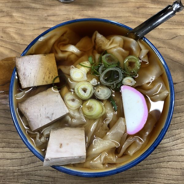 「わんたん　￥５００」@丸デブ 総本店の写真