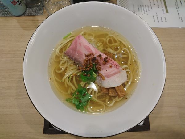 「塩らーめん＋土佐酢変え玉」@塩らーめん 小粋の写真