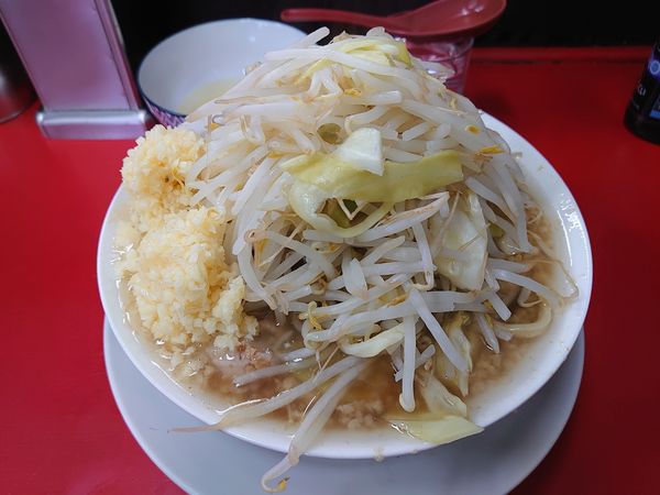 「ラーメン大 ニンニク多め 生卵」@豚男 -BUTAMEN-の写真