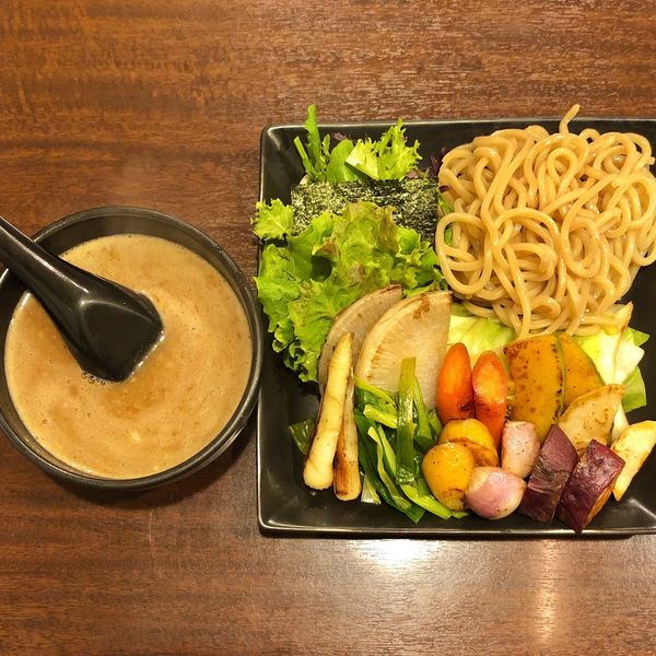 「‪野菜つけめん(麺100g)1500円‬﻿」@caminoの写真