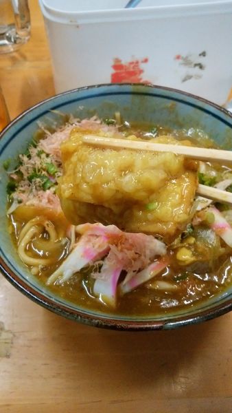 「【弥生限定】縞腸和風カレー南蛮A+紫峰豚ヒレHalf丸カツ」@MENYA 食い味の道有楽の写真