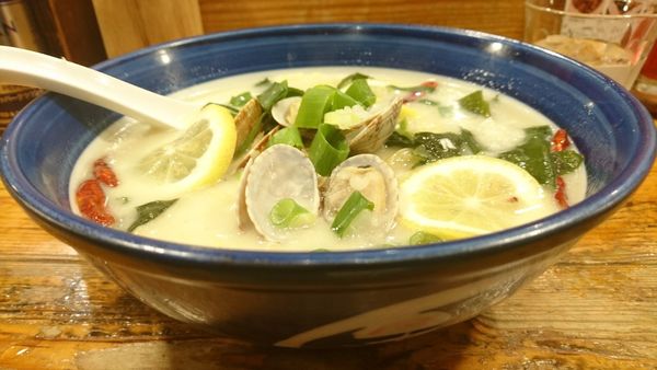 「【昼】限定：浅利ら～めん」@麺飯食堂 なかじまの写真