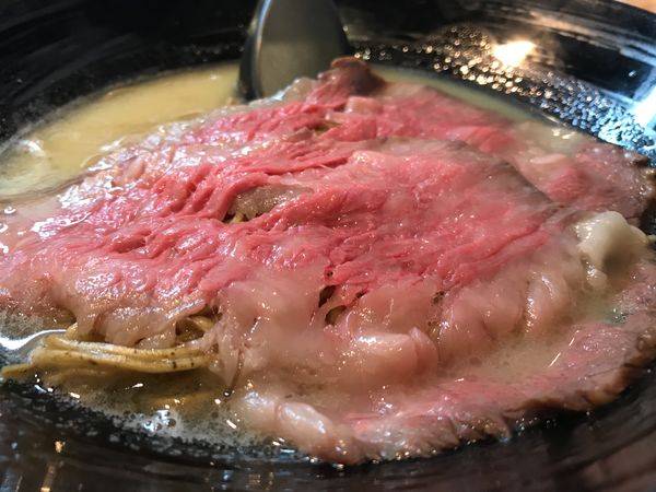 「チャーギュー麺(白)」@ラーメン 道玄の写真