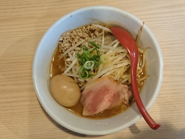 「味玉海老出汁味噌」@拉麺 大公 南太田本店の写真
