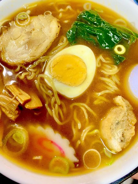 「醤油ラーメン500円税込」@みちのく屋台 津軽ラーメンの写真