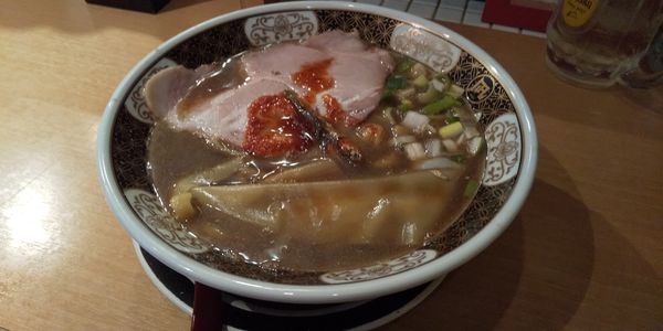 「すごい煮干しラーメン」@すごい煮干ラーメン凪 新宿ゴールデン街店 別館の写真