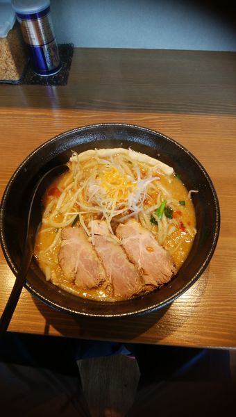 「味噌ラーメン　麺固め　850円」@みそ専門 麺処いずみの写真