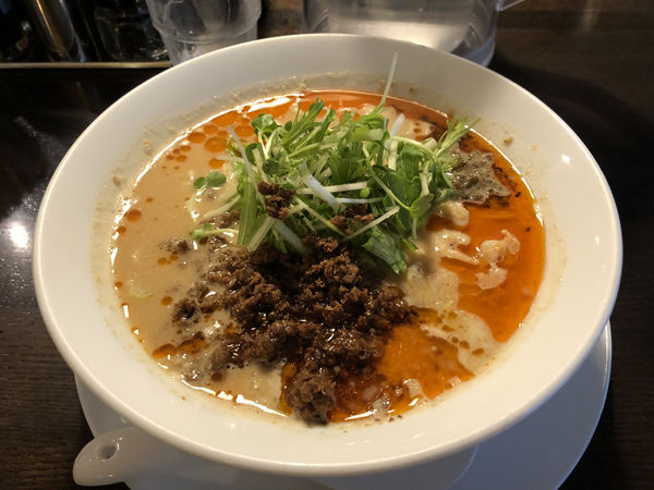 「坦々麺」@四川担担麺 阿吽 湯島店の写真