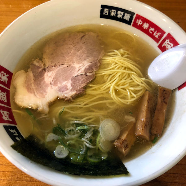 「塩ラーメン　700円」@中華そば 阿波家の写真