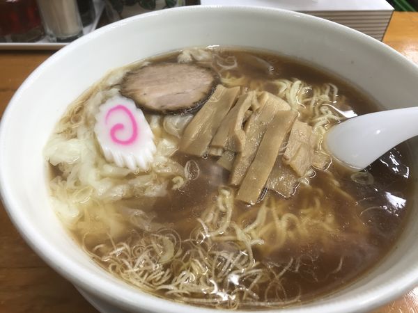 「ワンタン麺」@中華そば専門店 勝やの写真