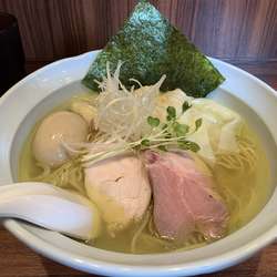 塩ラーメン＋ワンタン