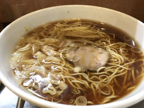 「ワンタン麺 大盛」@飛田給 大勝軒の写真