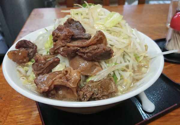 「牛すじ野菜」@ラーメンあやの写真