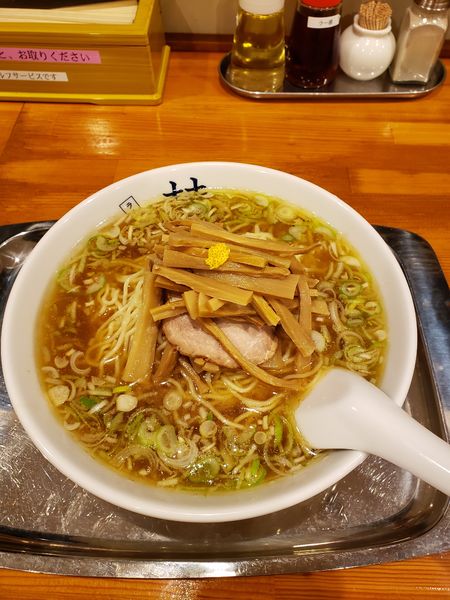 「らーめん(大)+メンマのせ」@煮干しだし醤油ラーメン 桂の写真