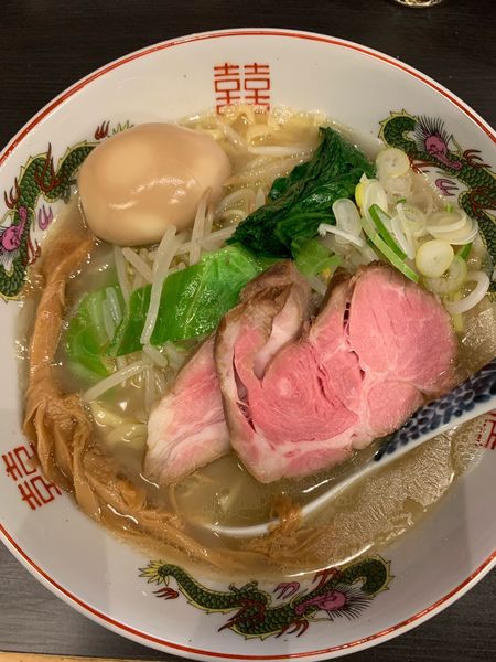 「味玉塩」@中華麺きなりの写真