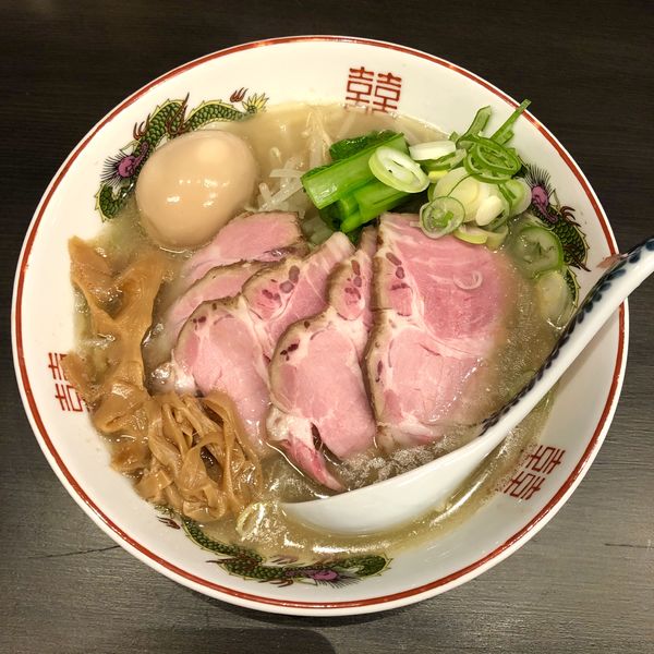 「味玉チャーシュー塩 ￥1050」@中華麺きなりの写真