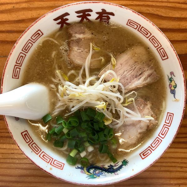 「らーめん 中 (650円)」@天天有の写真