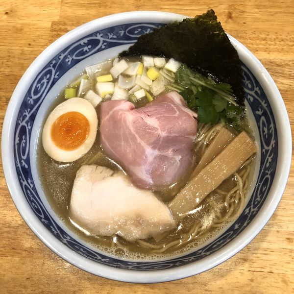 「一番搾りの煮干そば￥750」@寿製麺よしかわ 坂戸店の写真