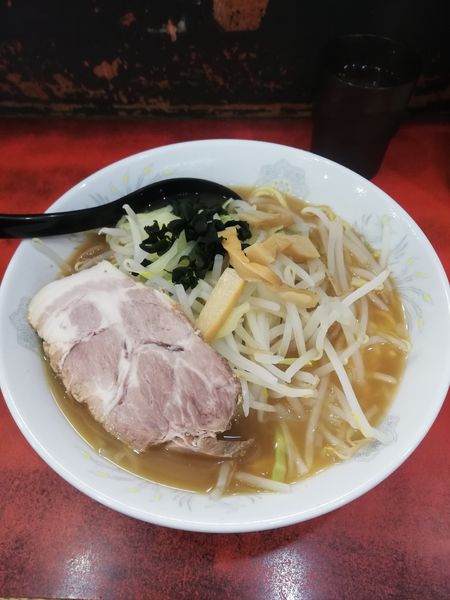 「野菜ラーメン　大盛り　500円」@らーめん ほん田の写真