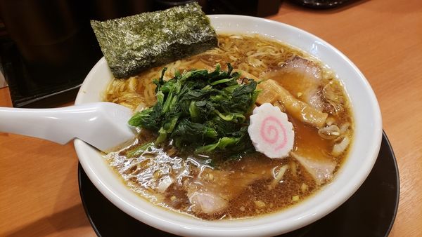 「生姜醤油らーめん720円」@新潟長岡生姜醤油らーめん みずさわ 大宮西口店の写真