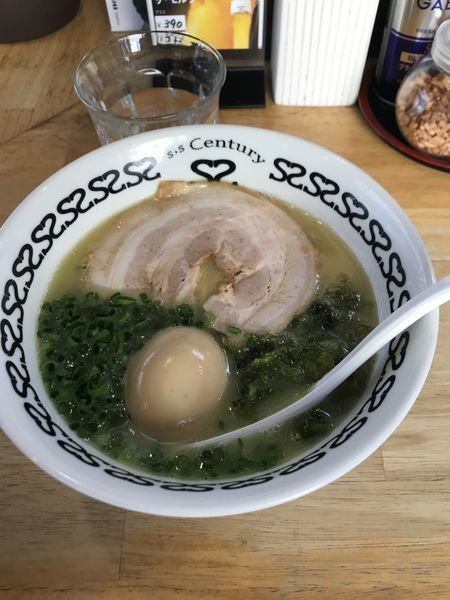 「塩¥750 + たまご¥100」@S.S Centuryの写真