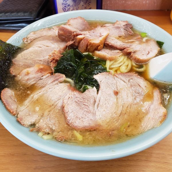 「中チャーシュー麺」@なかむら屋の写真