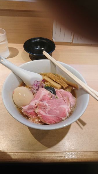 「特製のどぐろそば」@らぁ麺 はやし田 新宿本店の写真