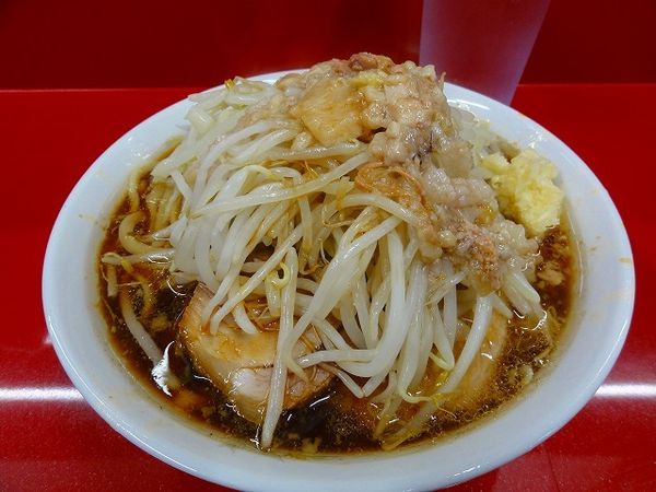 「ラーメン700円　ニンニク脂」@ラーメン二郎 越谷店の写真