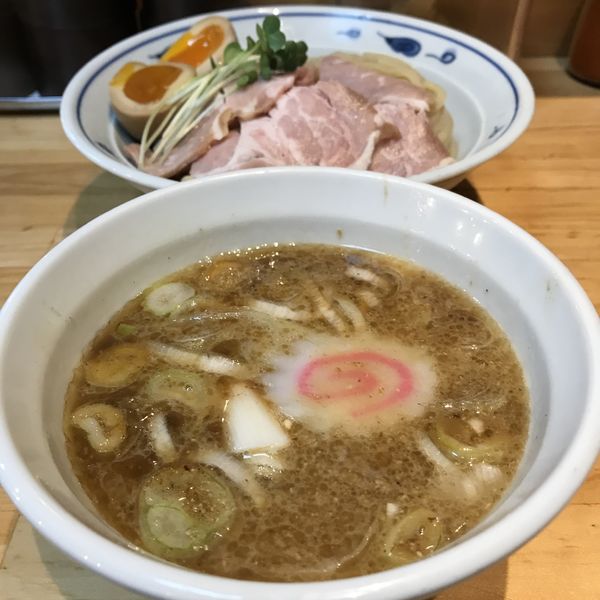 「サバ濃厚鶏つけ麺（￥830）」@サバ6製麺所 福島本店の写真