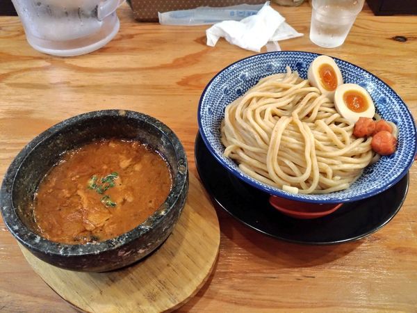 「濃厚魚介豚骨つけ麺」@下品なぐらいダシのうまいラーメン屋 園田店の写真
