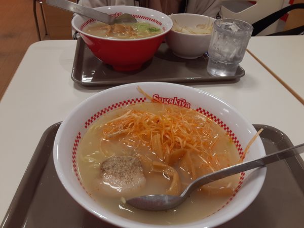 「ピリ辛ねぎラーメン」@スガキヤ ニュー栄B2店の写真