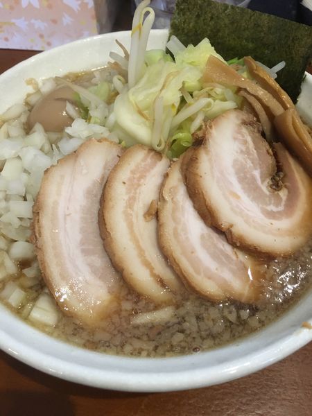 「背脂煮干しラーメン」@麺処いろ葉の写真