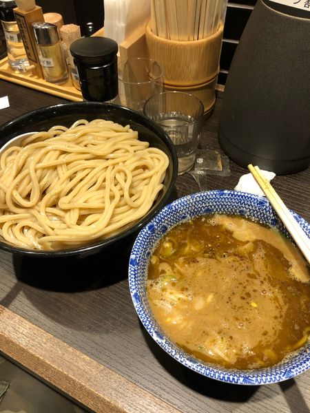 「痺れつけ麺」@六厘舎 上野店の写真