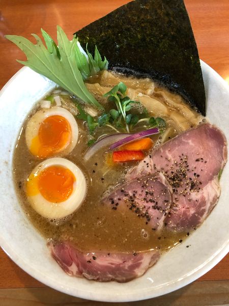「特製鶏白湯ラーメン　1000円」@麺屋 轍 豊川店の写真