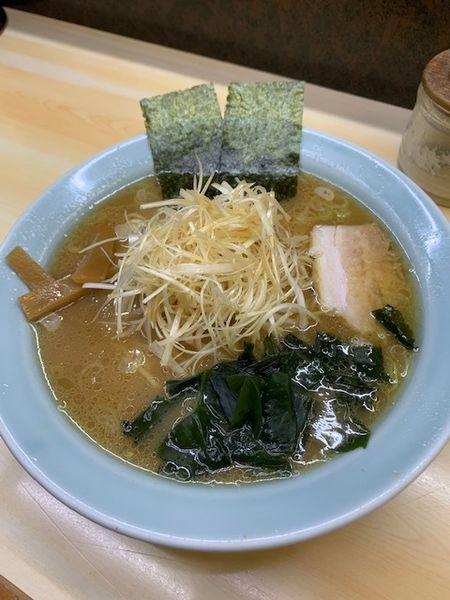 「ネギラーメン（とんこく） 750円」@らぁめん かすがの写真