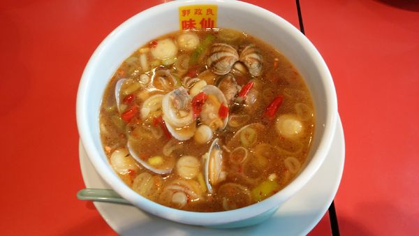 「あさりラーメン￥950-」@郭 政良 味仙 東京神田西口店の写真